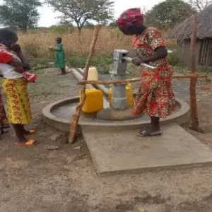 a sample bore hole in magwi